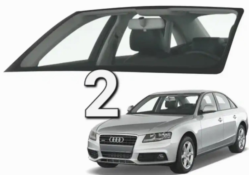 Лобовое стекло на Audi A4 2008